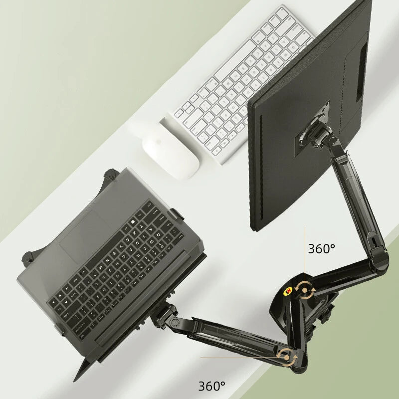 DeskRise ™ Dual Laptot + Monitor