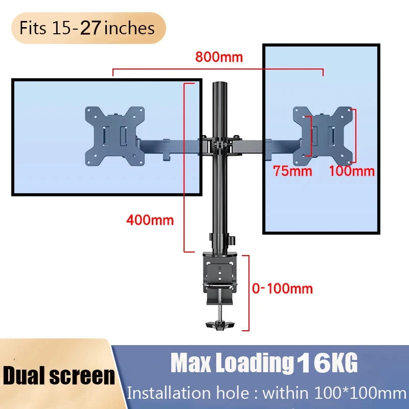 DeskRise Elite™ Dual Workspace Arm
